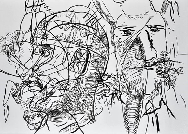 David Salle - Senza titolo