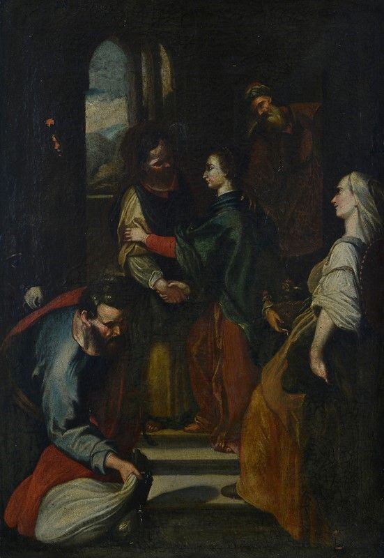 Anonimo, XVII Sec. - Visitazione