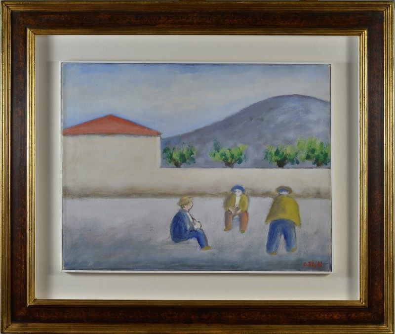 Ottone Rosai - Tre Uomini e il Monte