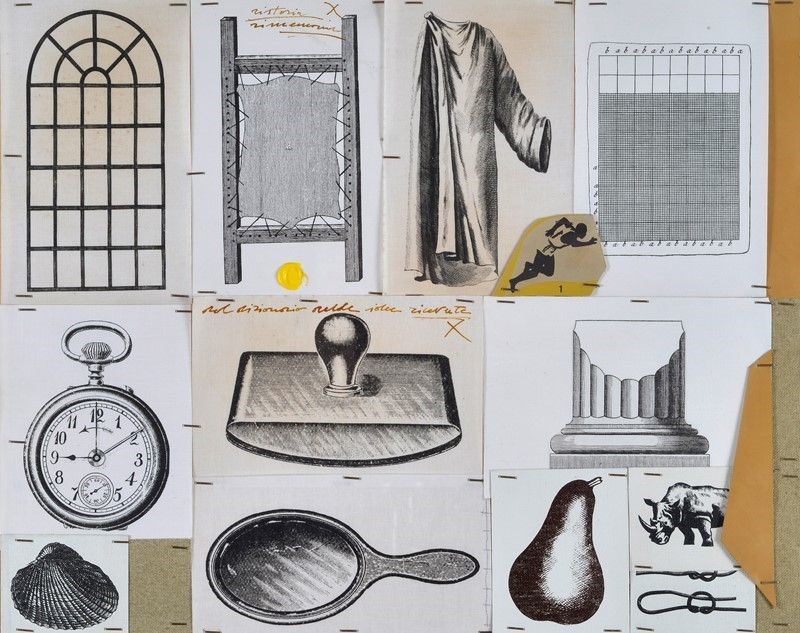 Concetto Pozzati - Dal Dizionario delle Idee Ricevute