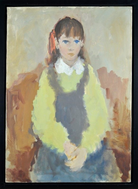 Angiolo Liverini - Ritratto di Fanciulla