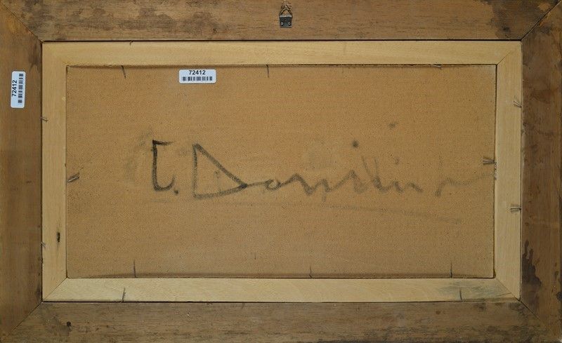 Carlo Domenici - Contadino e Buoi