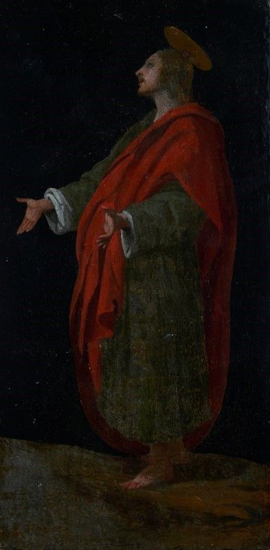 Scuola Fiorentina, XVII Sec. - San Giovanni e la Vergine Maria Dolenti