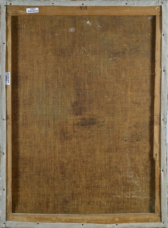 Ambito di Alessandro Magnasco - Paesaggio con Frati