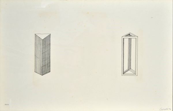 Mario Ceroli - Senza titolo