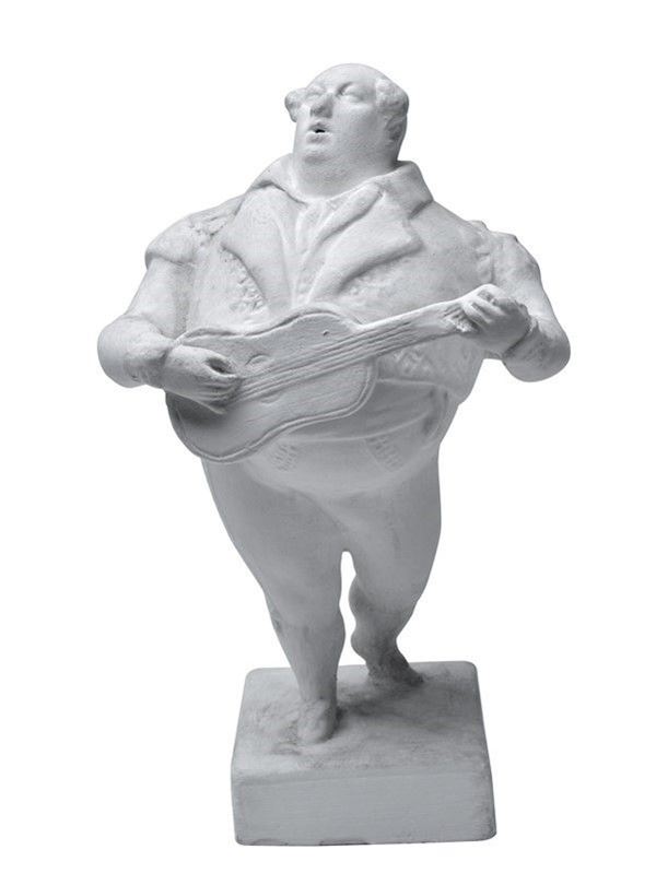 Anonimo, XIX - XX sec. - Suonatore di chitarra