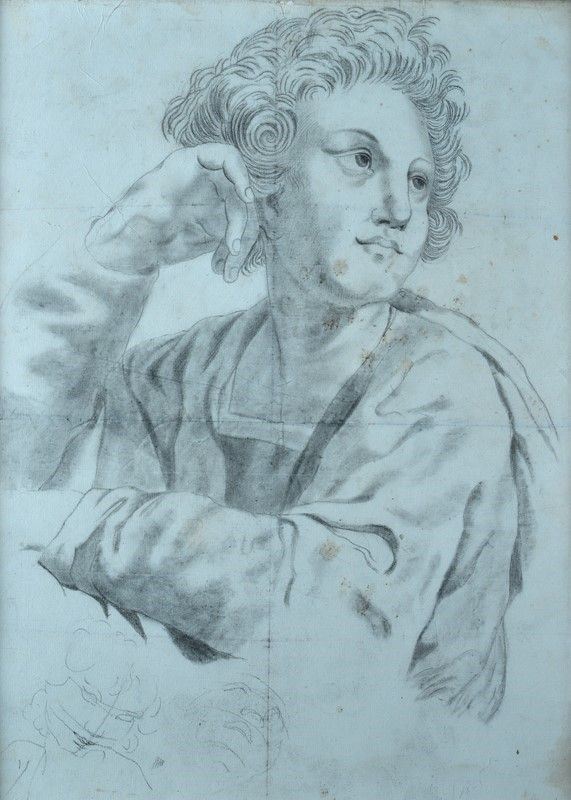 Anonimo, XIX - XX sec. - Studio di giovane