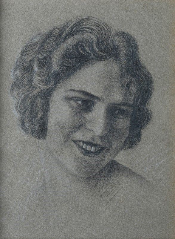 Anonimo, XX sec. - Portrait of a woman