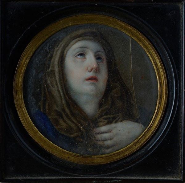 Anonimo, XIX sec. - Volto della Vergine