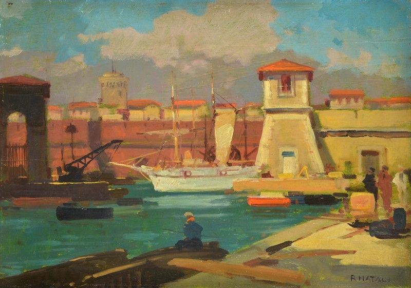 Renato Natali - Darsena a Livorno