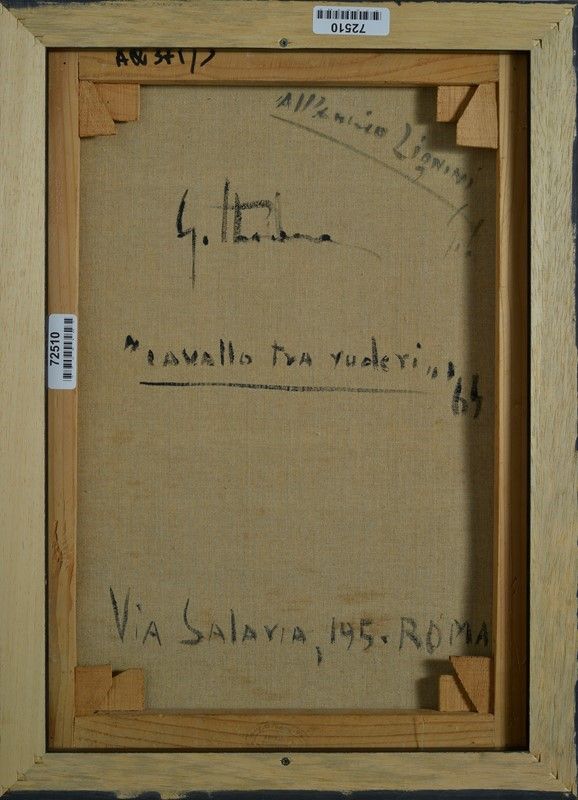 Giovanni Stradone - Cavallo tra Ruderi