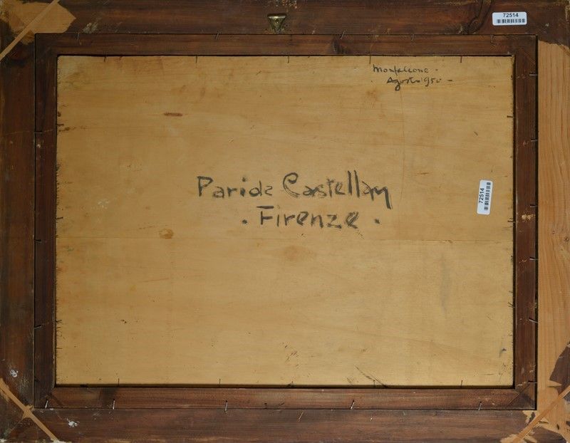 Paride Castellan - Paesaggio a Monfalcone