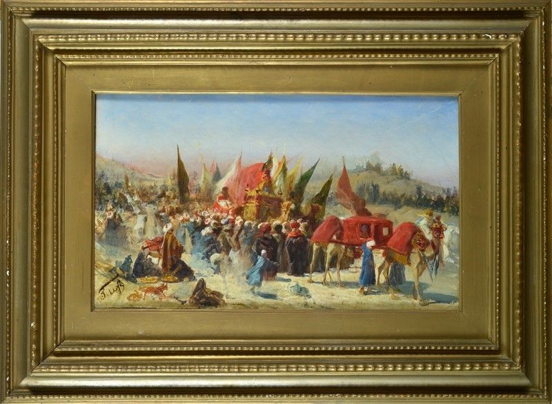 Stefano Ussi - Carovana Araba