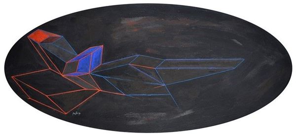 Achille Perilli - Gioco stregonesco