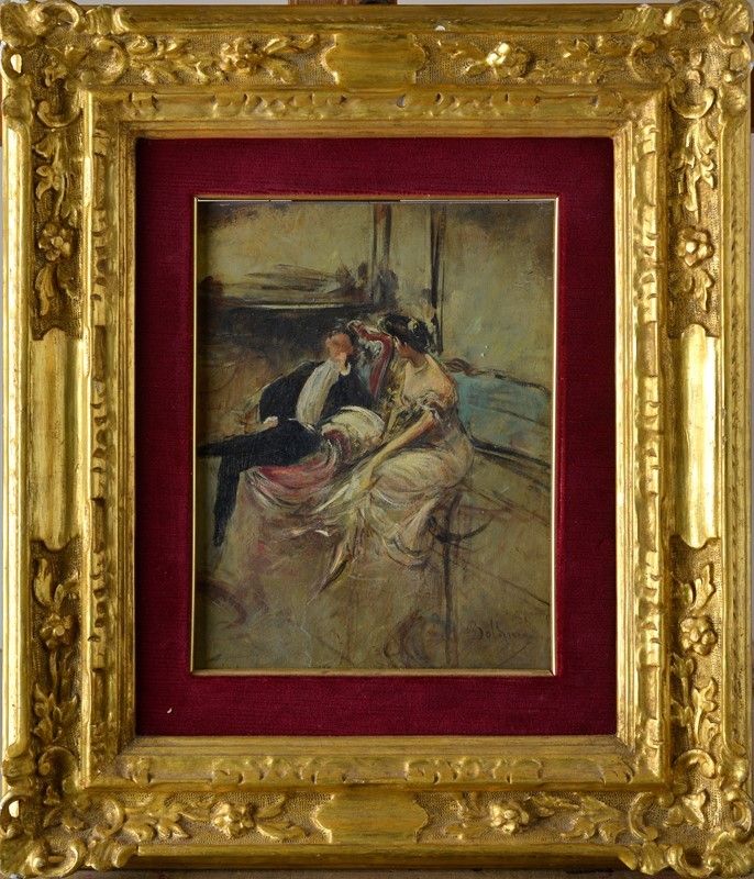 Attr. a Giovanni Boldini - Conversazione
