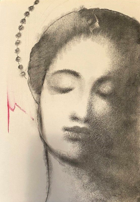 Omar Galliani - Volto