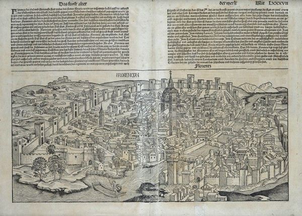Veduta della Citt&#224; di Firenze