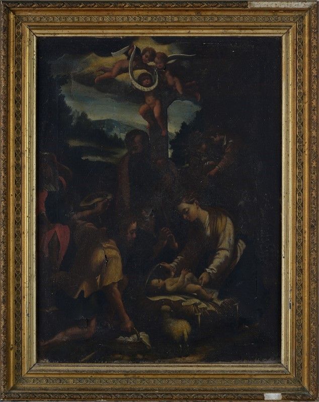 Scuola Veneta, XVI - XVII Sec. - Natività