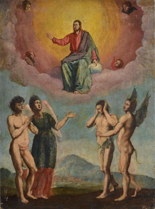 Scuola Fiorentina, XVII sec. - Il giudizio delle anime