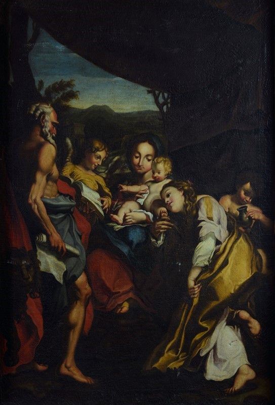 Da Correggio - Madonna con Bambino e Santi