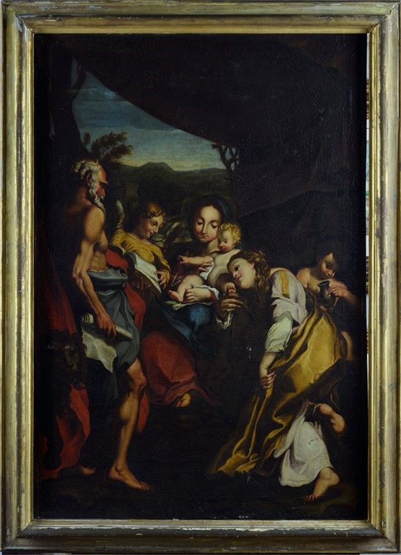 Da Correggio - Madonna con Bambino e Santi