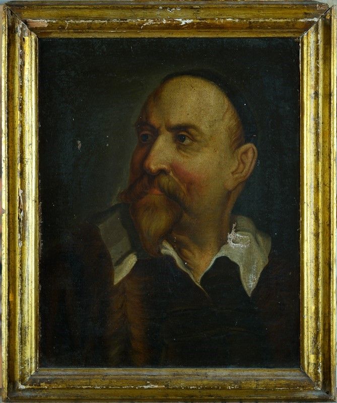 Anonimo, XIX Sec. - Ritratto Virile