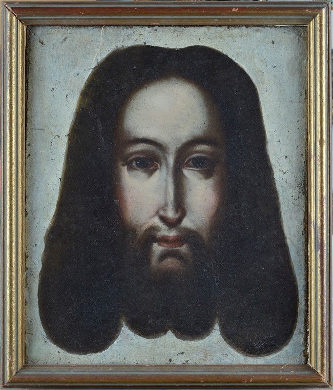 Anonimo, XVIII Sec. - Volto di Cristo