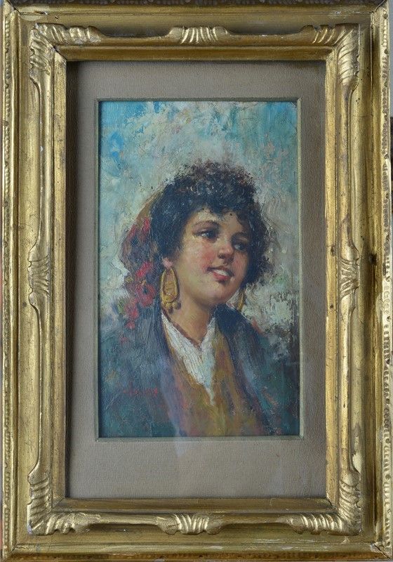 Vincenzo Irolli - Ritratto di Popolana