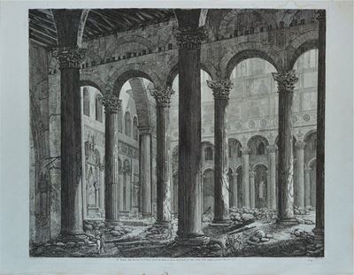 Veduta della Rovina di San Paolo Fuori le Mura