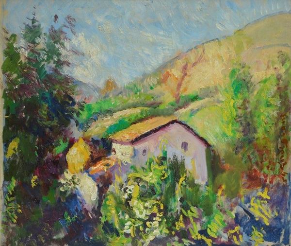 Eduardo Gordigiani - Paesaggio