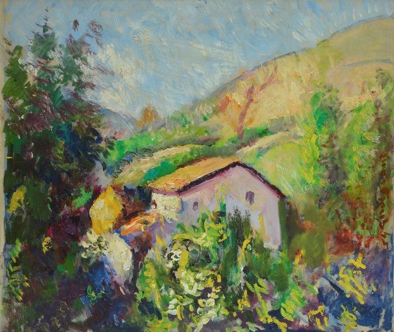 Eduardo Gordigiani - Paesaggio