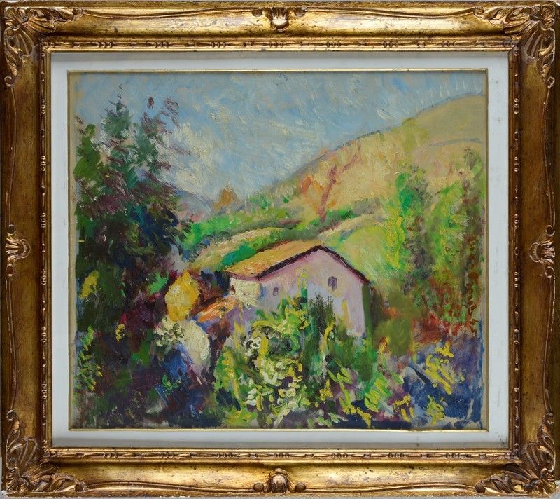 Eduardo Gordigiani - Paesaggio