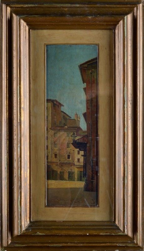 Attr. a Telemaco Signorini - Scorcio Fiorentino