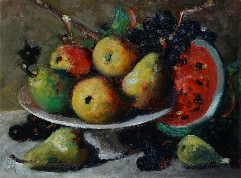 Corrado Michelozzi - Cesta di Frutta