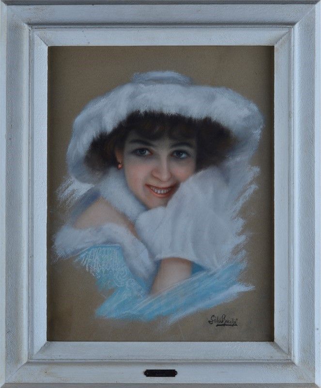 Silvio Bicchi - Ritratto di Donna