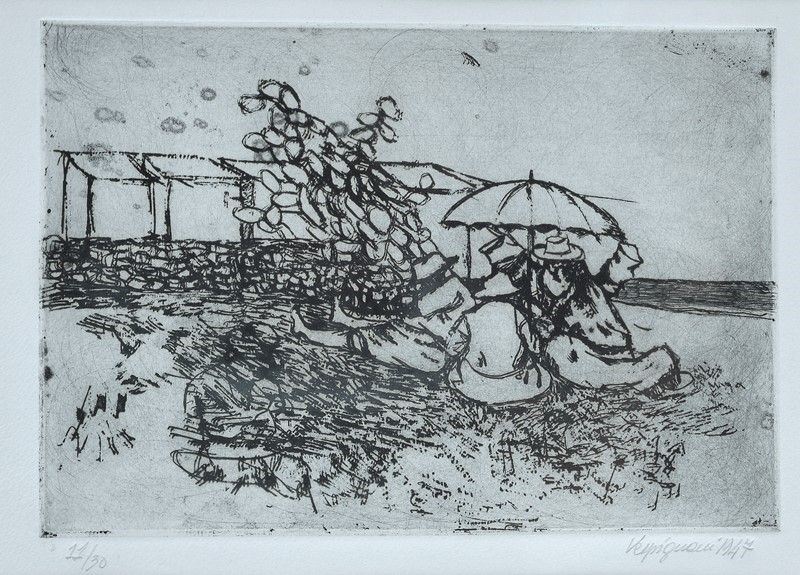 Renzo Vespignani - Spiaggia