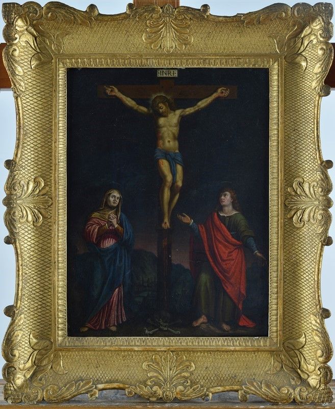 Anonimo, XVI Sec. - Cristo tra i Dolenti