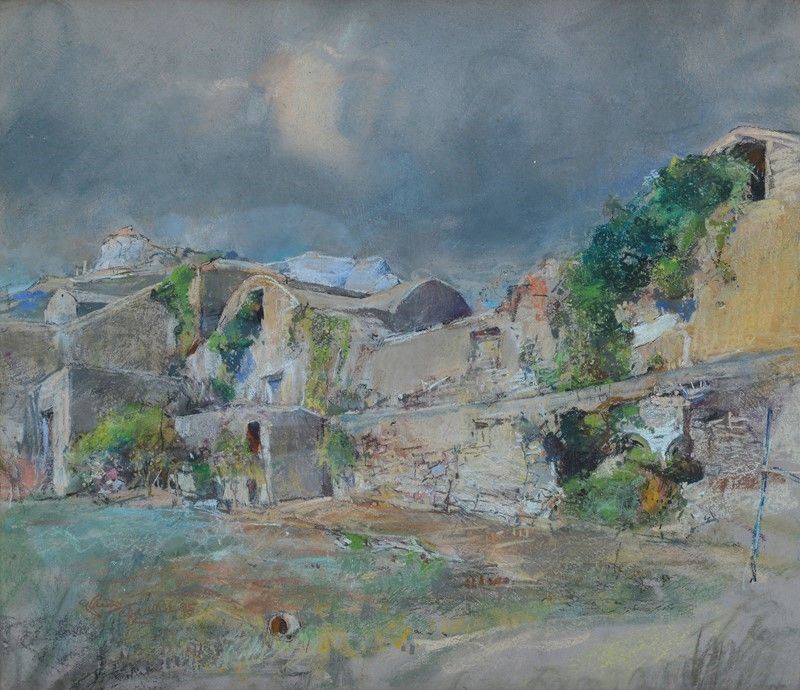Giuseppe Casciaro - Veduta di Ischia