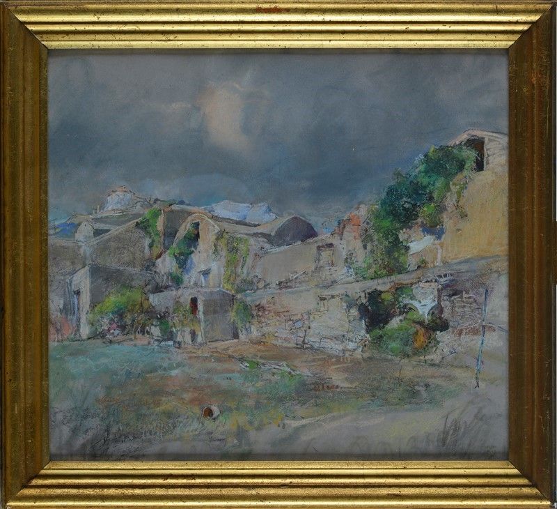 Giuseppe Casciaro - Veduta di Ischia