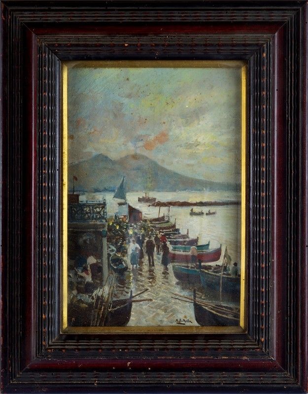 Attilio Pratella - Barche nel Porto