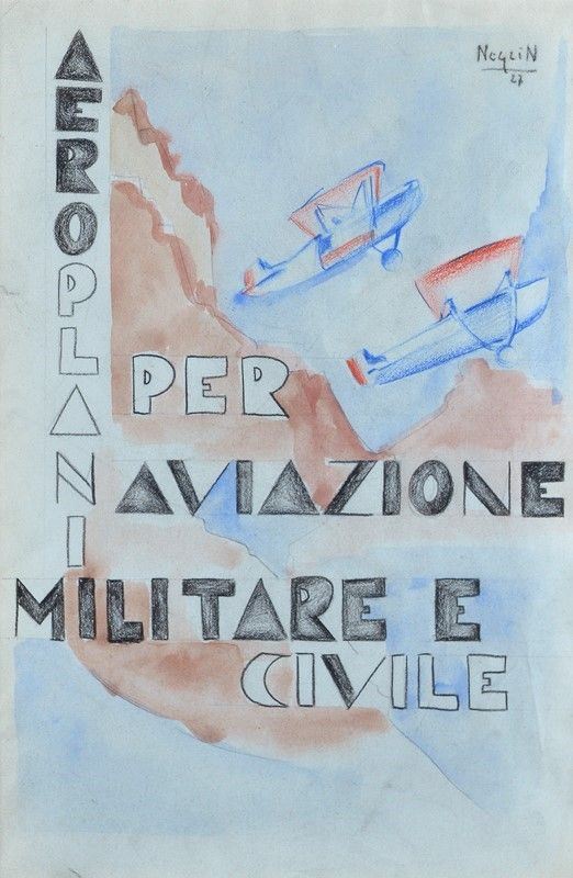 Gino Negrin - Aeroplani per aviazione militare e civile