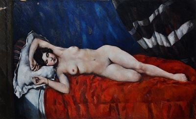 Nudo di Ballerina Dormiente
