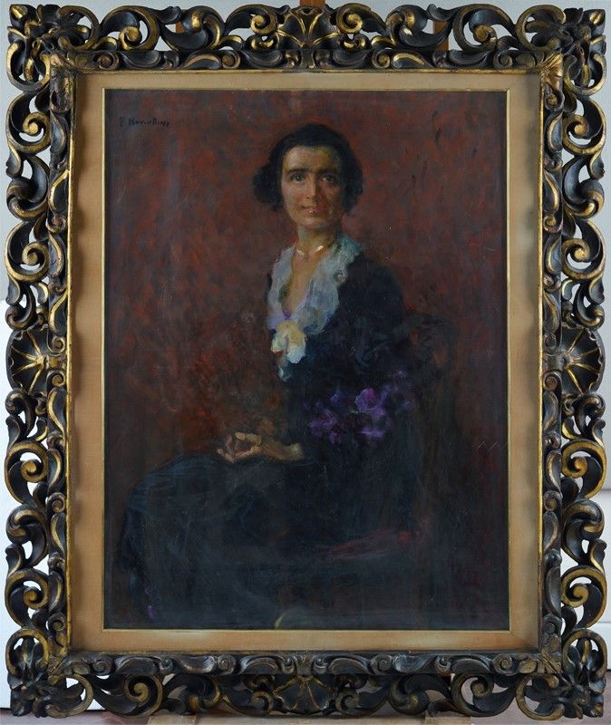 Plinio Nomellini - Ritratto di Donna