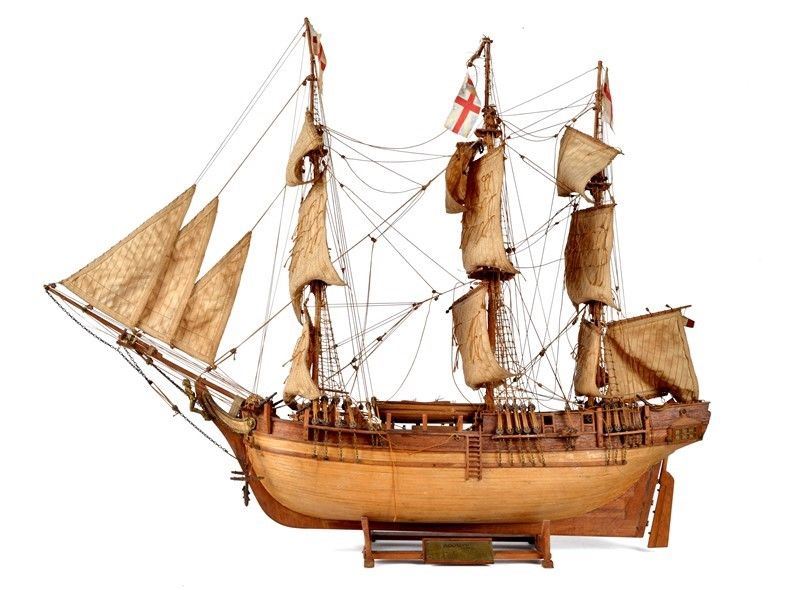 Modello di Veliero Bounty 1787