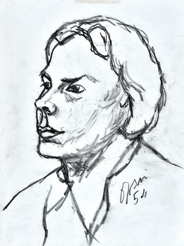 Ottone Rosai - Ritratto