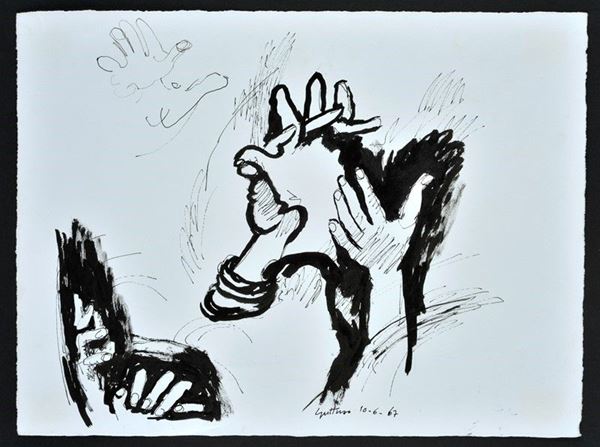 Renato Guttuso - Senza titolo