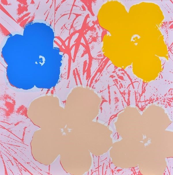 Andy Warhol (After) : Flowers 11.70  - Auction GRAPHICS, MULTIPLES AND EDITIONS - Galleria Pananti Casa d'Aste