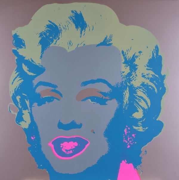 Pananti Casa d'Aste : Marilyn Monroe 11.26  - Color screen printing on paper - Auction Modern and Contemporary art - Galleria Pananti Casa d'Aste