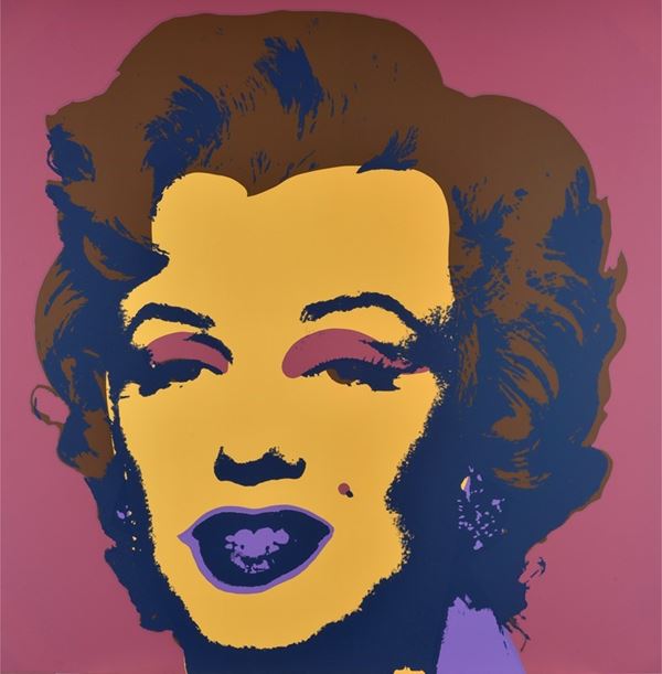 Andy Warhol (After) : Marilyn Monroe 11.27  - Serigrafia a colori su carta - Asta  [..]