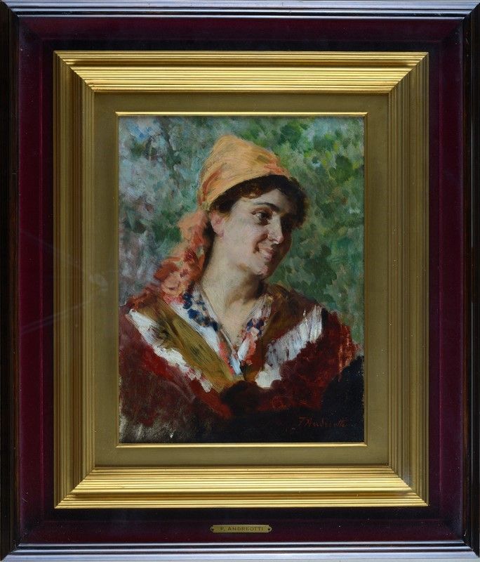 Federico Andreotti - Ritratto di Popolana